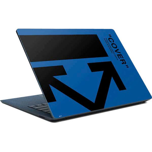 Black and Blue Arrows Surface Laptop Skin